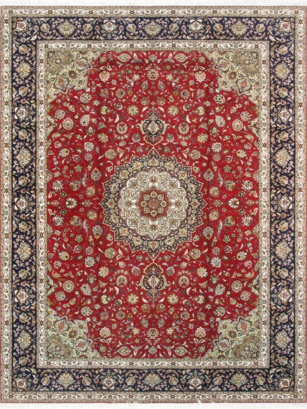 Pasargad Persian Tabriz 025762 Red